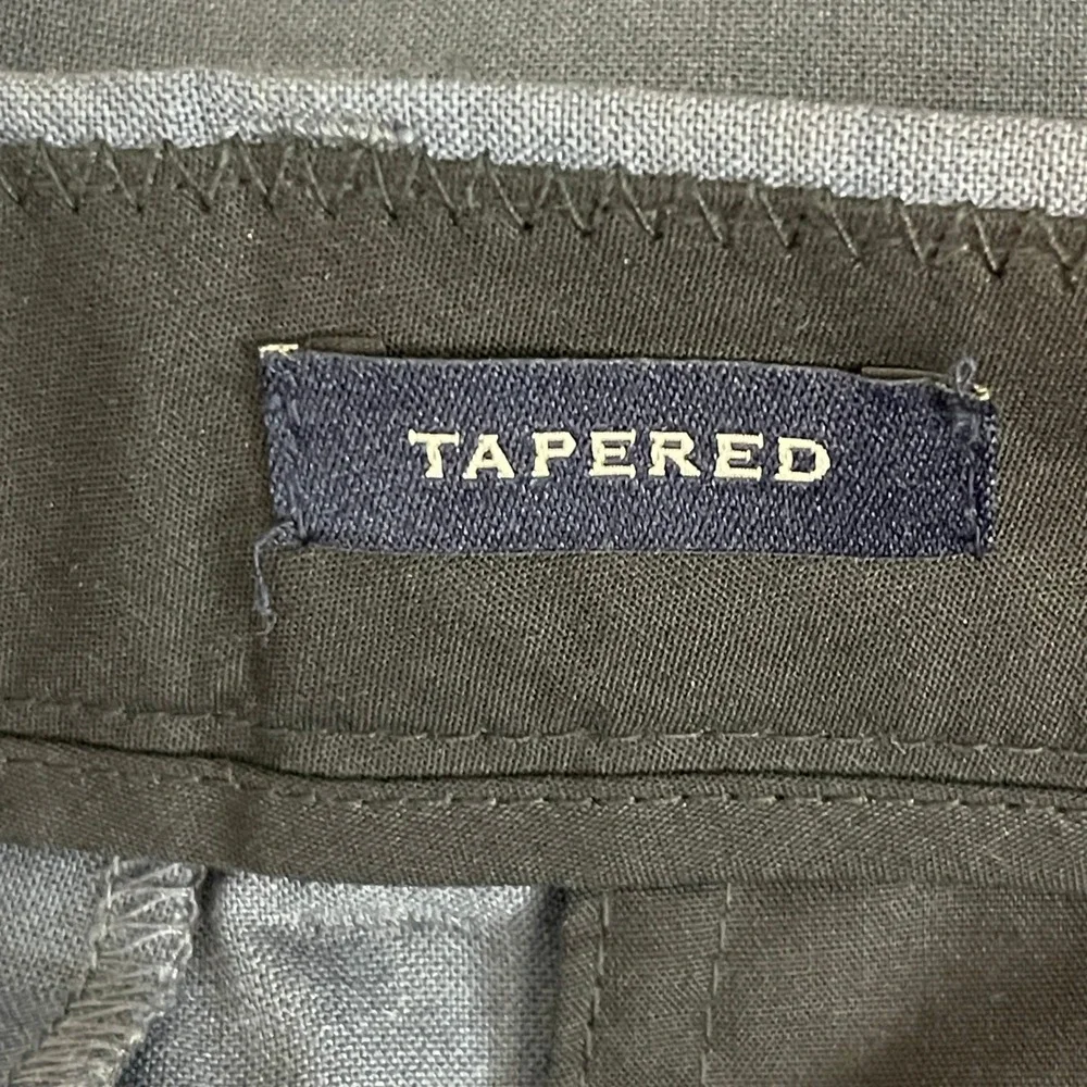 J.Crew Thompson Wool Blend Tapered Dress Pants Mens‎ 35x32 Stretch Blue Check